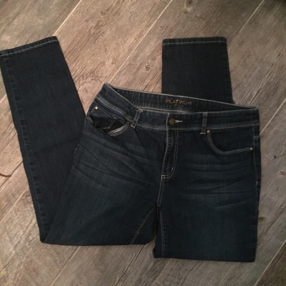 Chico’s platinum jeans